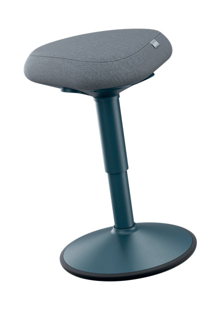 Leitz Hocker Ergo Active – Sitzhöhe 46 cm, 110 kg, Dunkelgrau