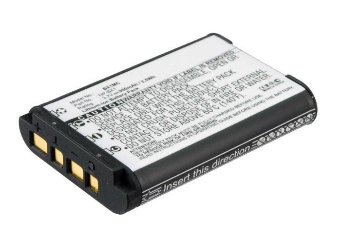 CoreParts NP-BX1 Akku für Sony Cyber-shot DSC-HX300, DSC-HX50, DSC-HX50V – 3,7 V, 950 mAh (3,5 Wh)