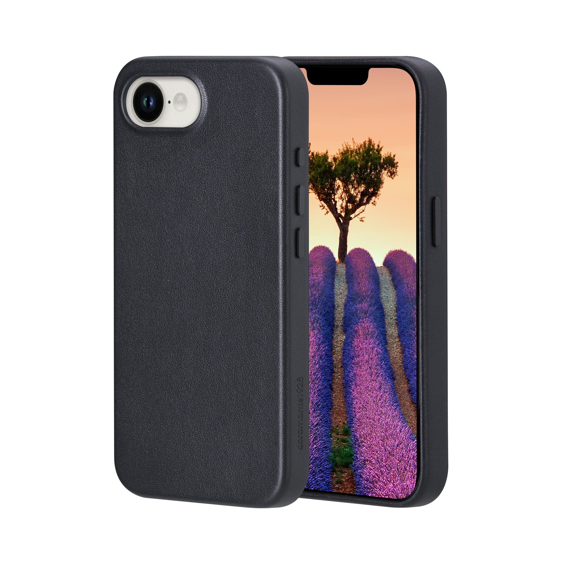 dbramante1928 Roskilde Backcover – für Apple iPhone 16e, Leder, Schwarz