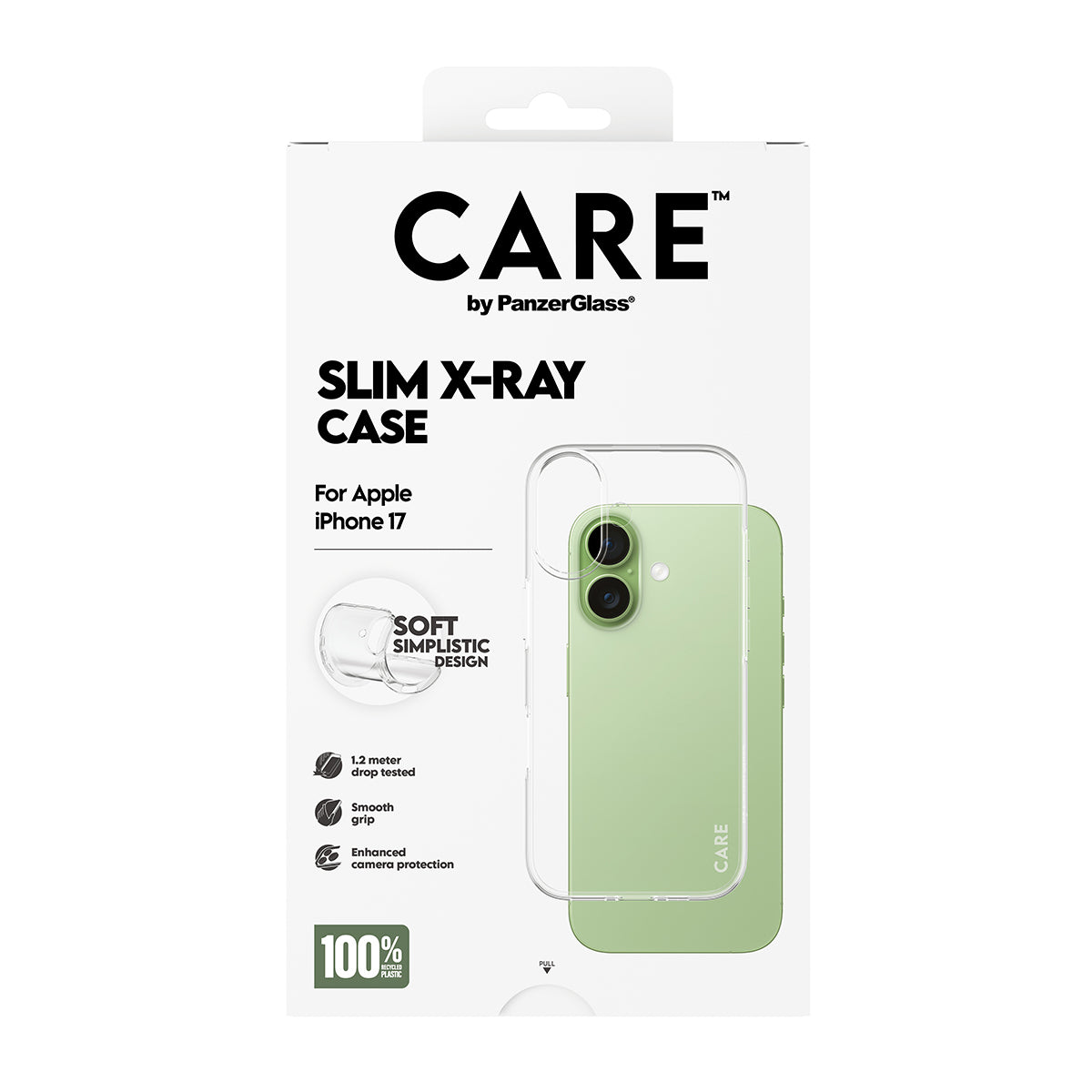 PanzerGlass Backcover – für Apple iPhone 17 – transparent