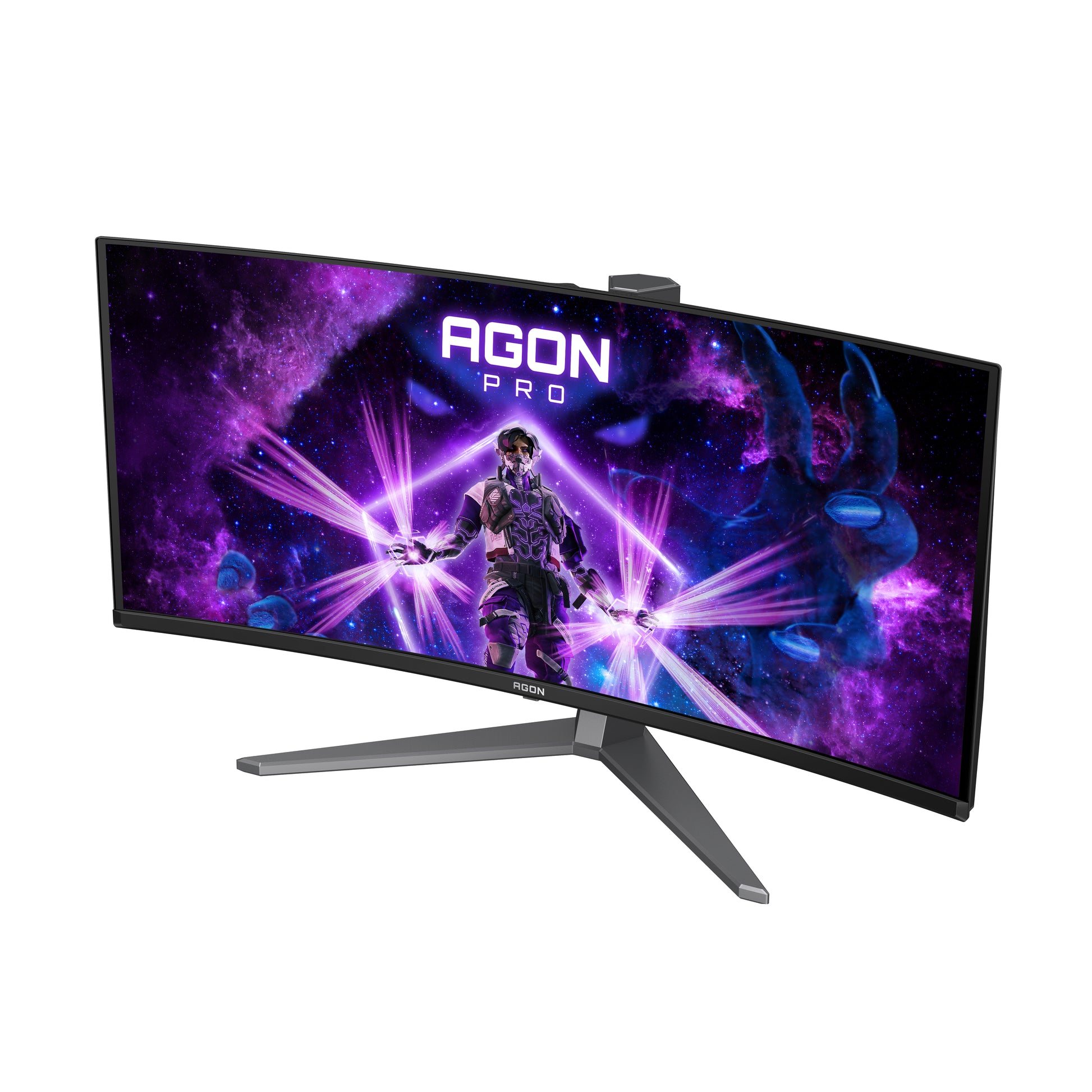 AOC AG346UCD – Monitor, 34", Curved, Lautsprecher integriert, USB-Hub, FreeSync Premium Pro, Schwarz