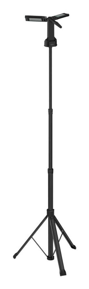 Ansmann Arbeitsleuchte Triohead 7000R – 7000 lm, Akku 4000 mAh, 66 W, IPX4, dimmbar – Schwarz