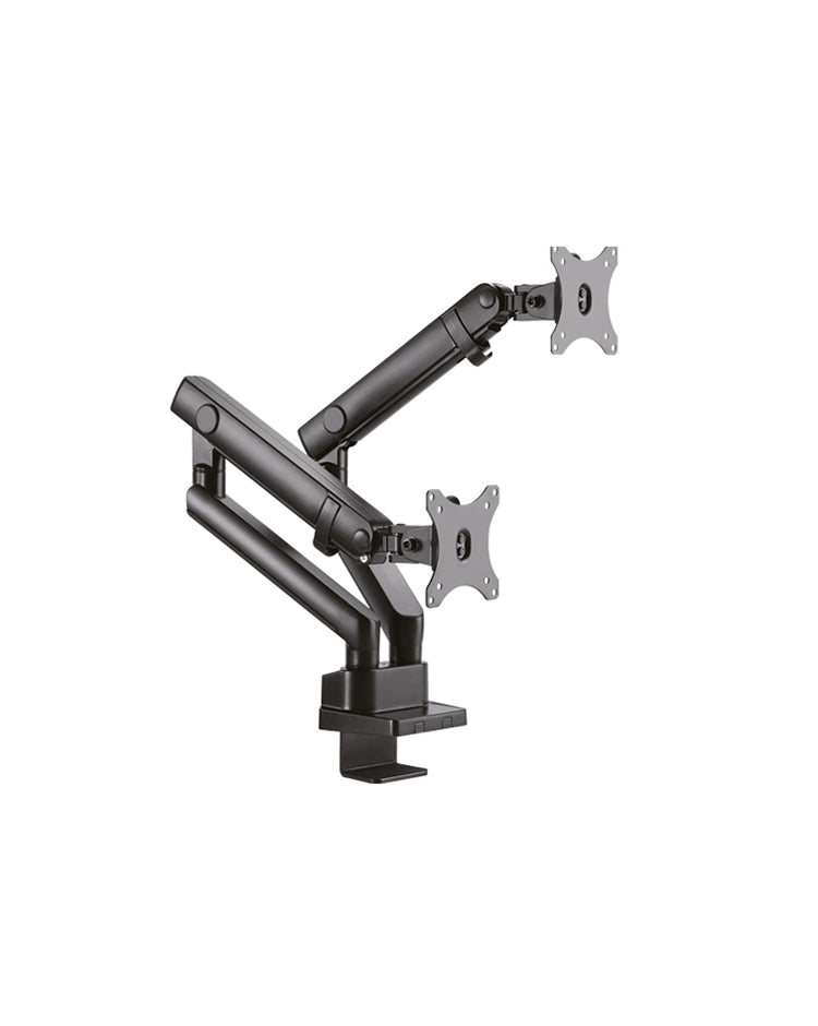 ICY BOX IB-MS314-T – Tischhalterung, Dual, Tischklemme, bis 32", VESA 75 × 75/100 × 100 mm, 16 kg