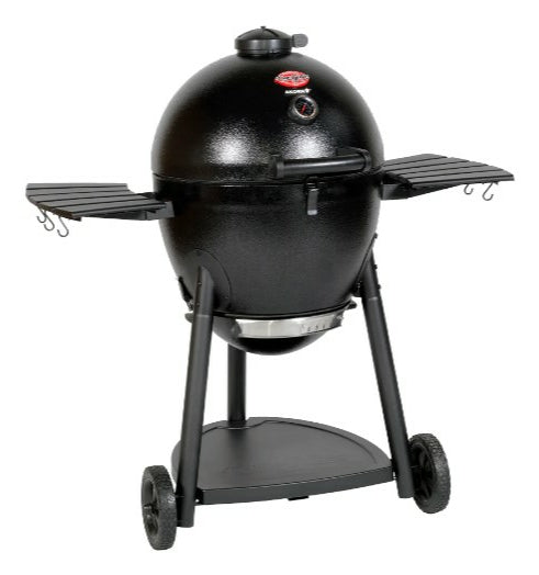Char-Griller Kamado-Grill Akorn – Ø 50 cm, 2'884 cm², Gusseisen, Holzkohle – schwarz