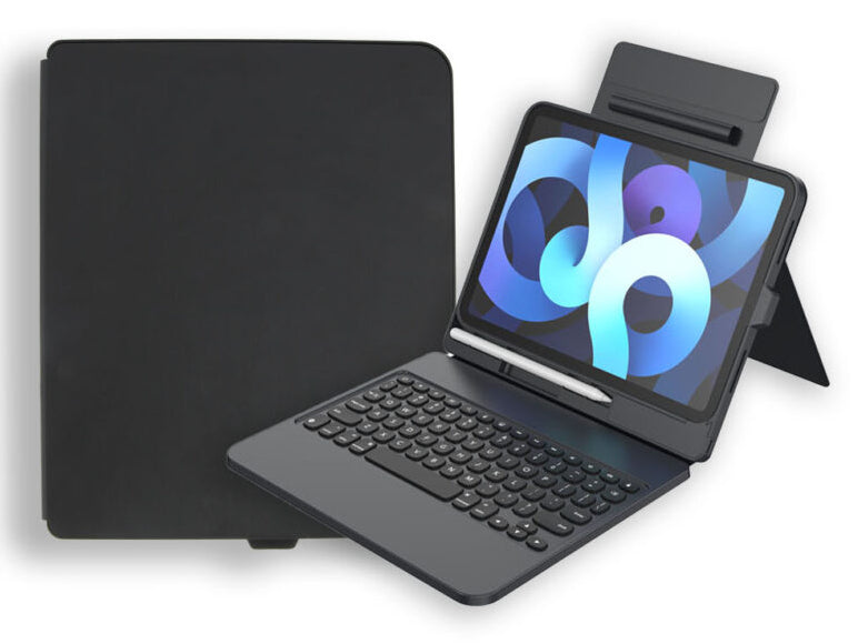 LMP Tastatur-Case für iPad 10,9" (11. Gen.) – USB-C, QWERTZ (CH) – Schwarz