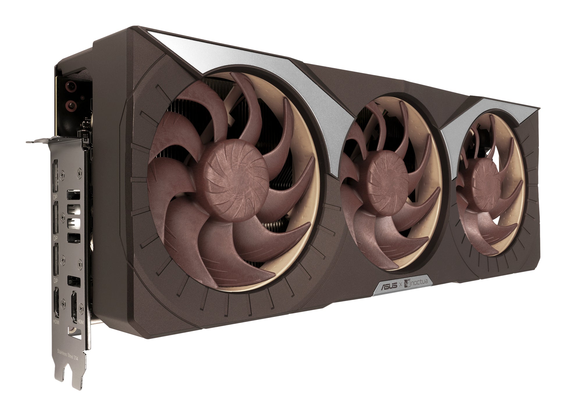 ASUS RTX5080-O16G-NOCTUA – PCIe Grafikkarte – 16 GB GDDR7, 3×DP, 2×HDMI, PCIe 5.0, 1×16-Pin