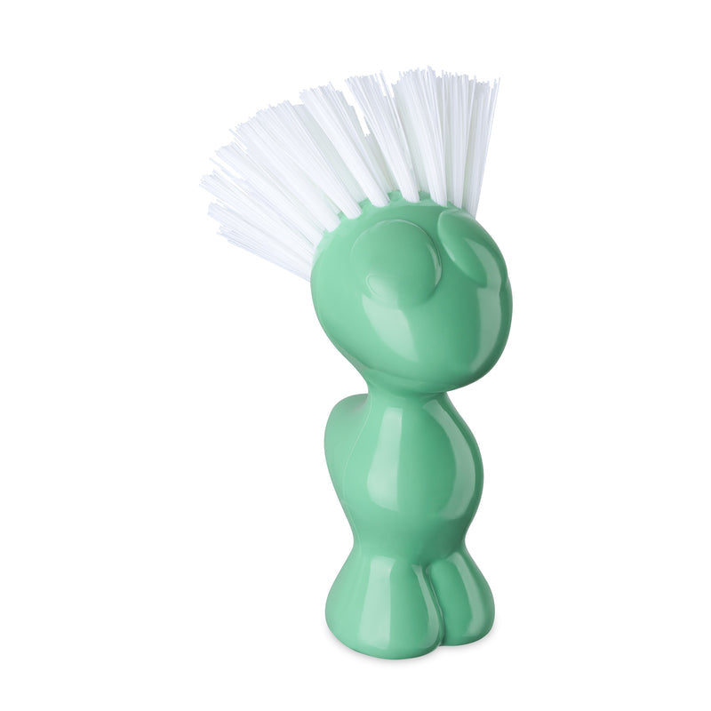 Koziol Tweetie – Gemüsebürste 6,6 × 7 × 12,9 cm, Kunststoff, Grün