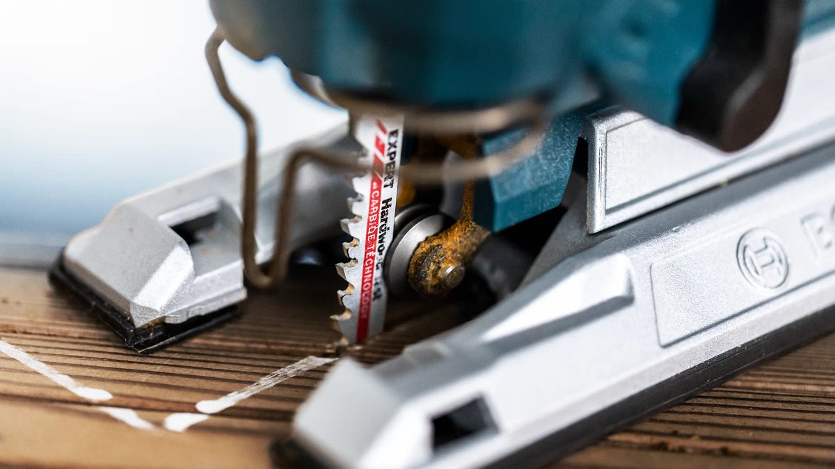 Bosch EXPERT Stichsägeblatt 100 mm Hartmetall – für Holz, Kunststoff – 3 Stk