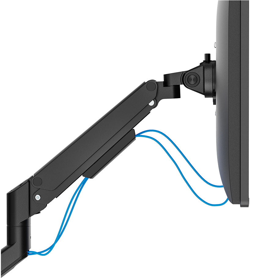 Neomounts Ds70-250Bl2 – Monitorarm, Dual, bis 32", VESA 75 × 75/100 × 100 mm, 9 kg, schwarz