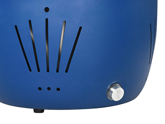 BBQ Dragon Grill Monterey Blue – Grillfläche 34 cm, Holzkohle, Tisch – blau