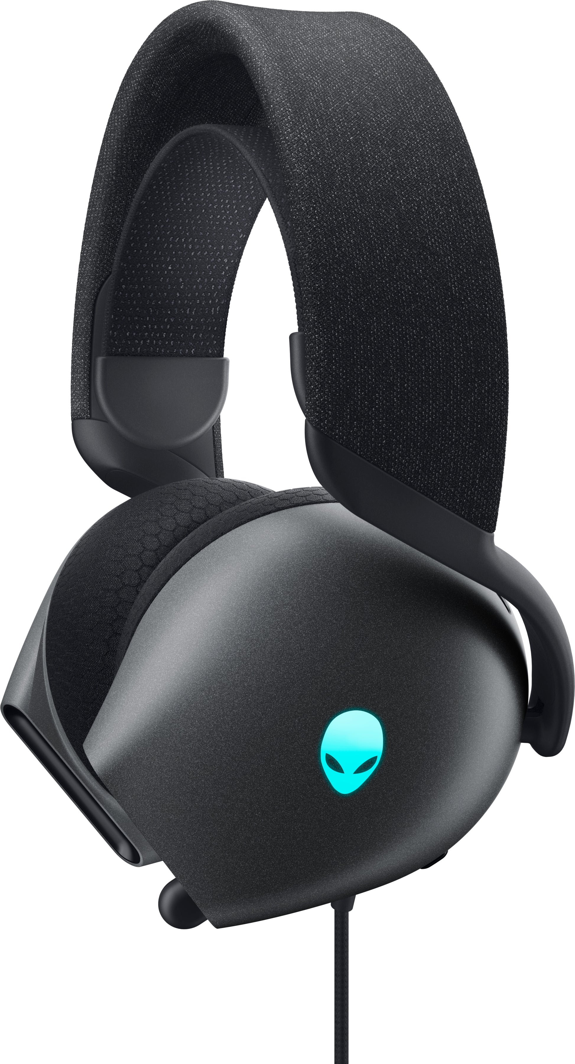Alienware AW520H Gaming-Headset – Over-Ear, Stereo, Kabelgebunden, 3,5 mm Klinke + USB, Grau