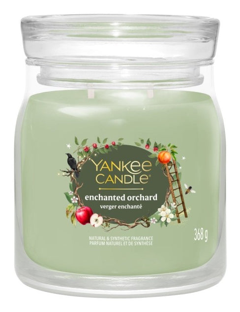 Yankee Candle Duftkerze – Enchanted Orchard – Ø 9,4 × 11,4 cm – ca. 50 h