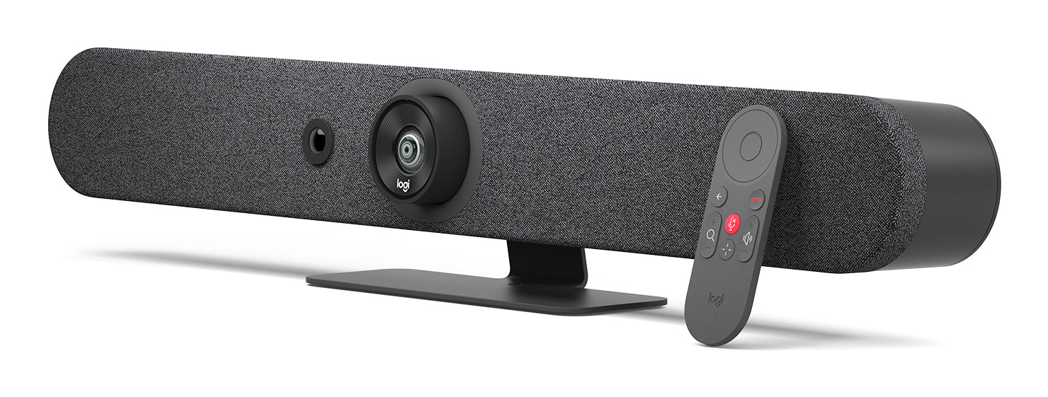 Logitech Rally Bar Mini – Videokonferenzsystem – 4K, 120° FOV, WLAN/LAN, Graphit