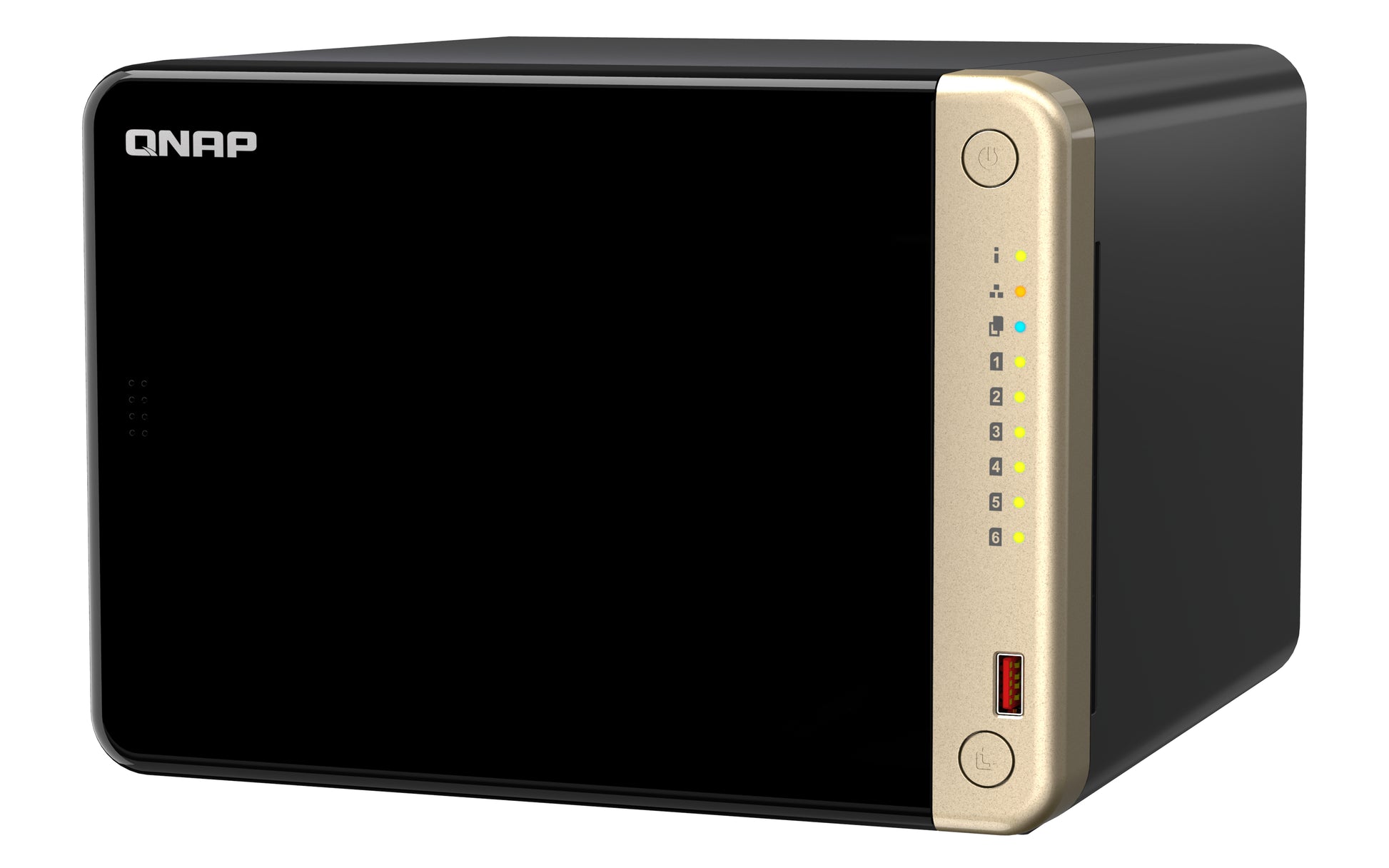 QNAP TS-664-8G Speichergerät – 6 Bay, 8 GB RAM