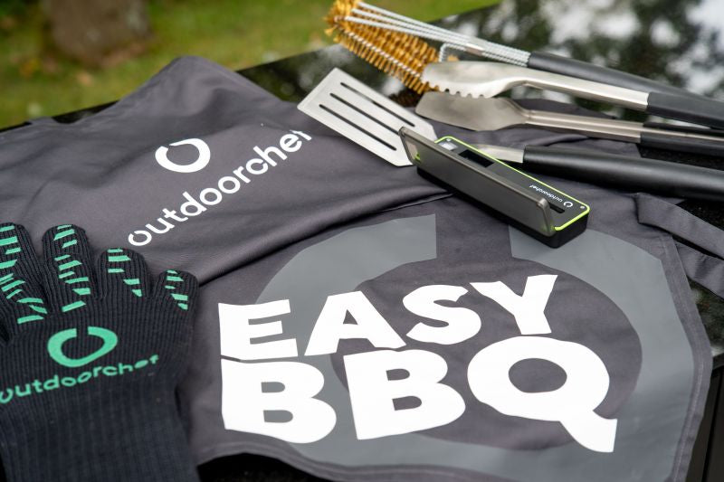 Outdoorchef – Barbecue-Set, Edelstahl, Mehrfarbig, für Grill, Kamado-Grill, Paella-Grill