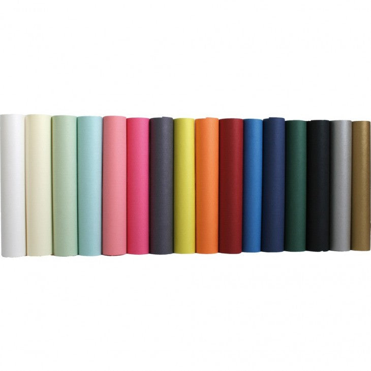 Clairefontaine Geschenkpapier – Kraft (uni), matt gestrichen, 65 g/m² – 700 × 3000 mm – 50 Rollen