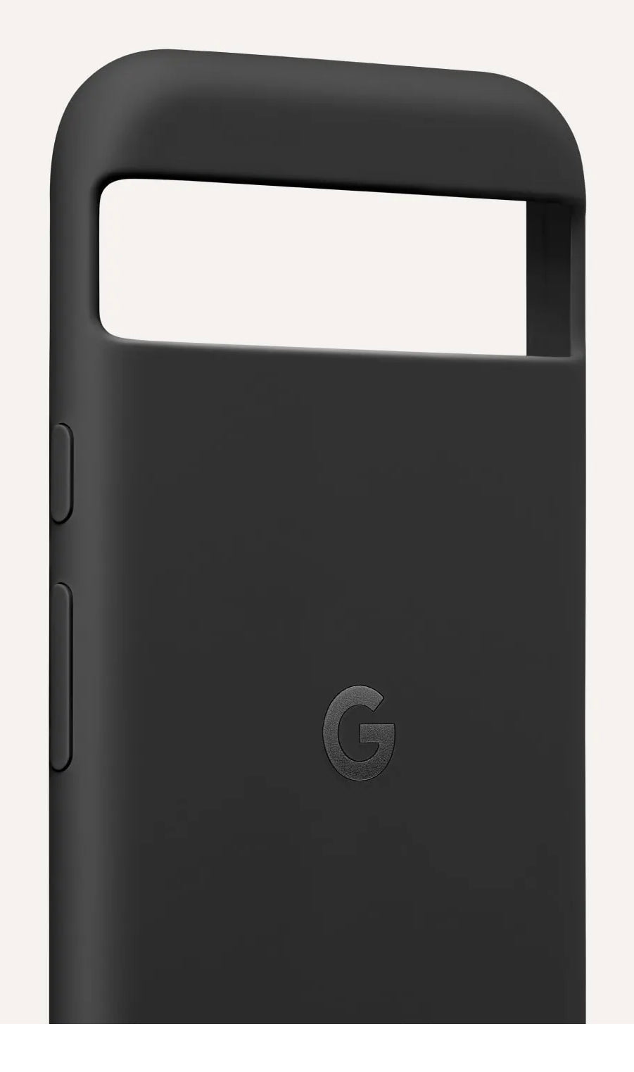 Google Backcover – für Google Pixel 8a, PC+Silikon, Obsidian, tropfsicher