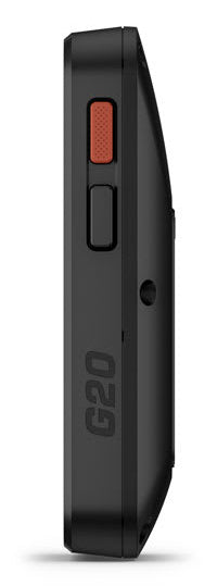 Garmin GPS-Handgerät ApproachG20 Solar – für Android, 50 × 100 × 20 mm, Schwarz, Silikon, 70 g