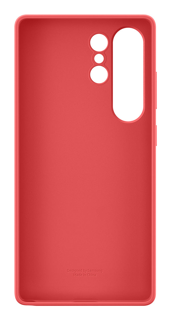 Samsung Backcover – für Samsung Galaxy S25 Ultra, Silikon, Rot