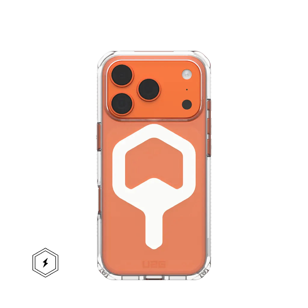Urban Armor Gear UAG – Backcover Plyo MS Pro – für Apple iPhone 17 Pro – transparent/weiss