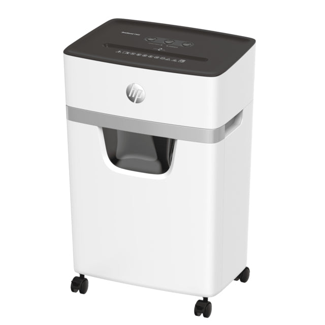 HP OneShred 15CC – Aktenvernichter mit Autofeed, DIN P-4, Partikelschnitt 4 × 35 mm, 15 Blatt, 20 l