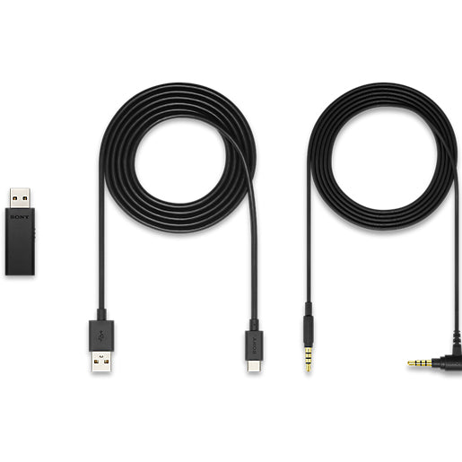 Sony INZONE H5 – Over-Ear Gaming-Headset – 3,5 mm Klinke, wegklappbares Mikrofon – Schwarz – für PC, bis 28 h