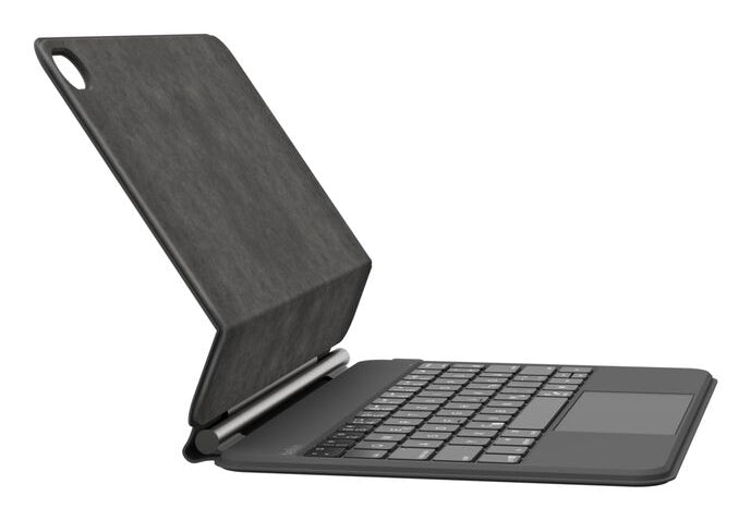 Belkin Tastatur-Case für iPad 10,9" (10. Gen.) – Bluetooth, QWERTZ (CH), mit Trackpad – Schwarz