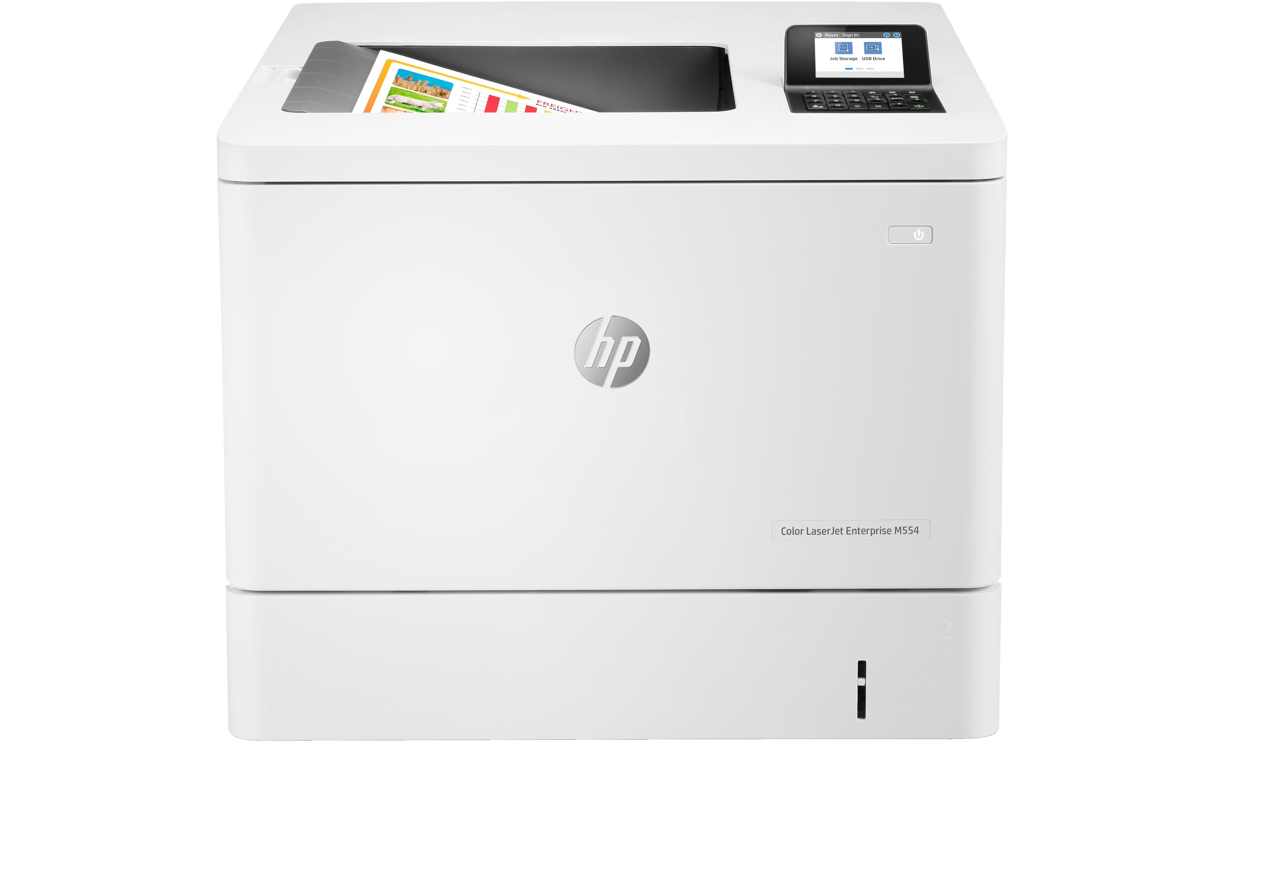 HP LaserJet Enterprise M554 dn – A4, Farbe, Duplex, 1200 × 1200 dpi