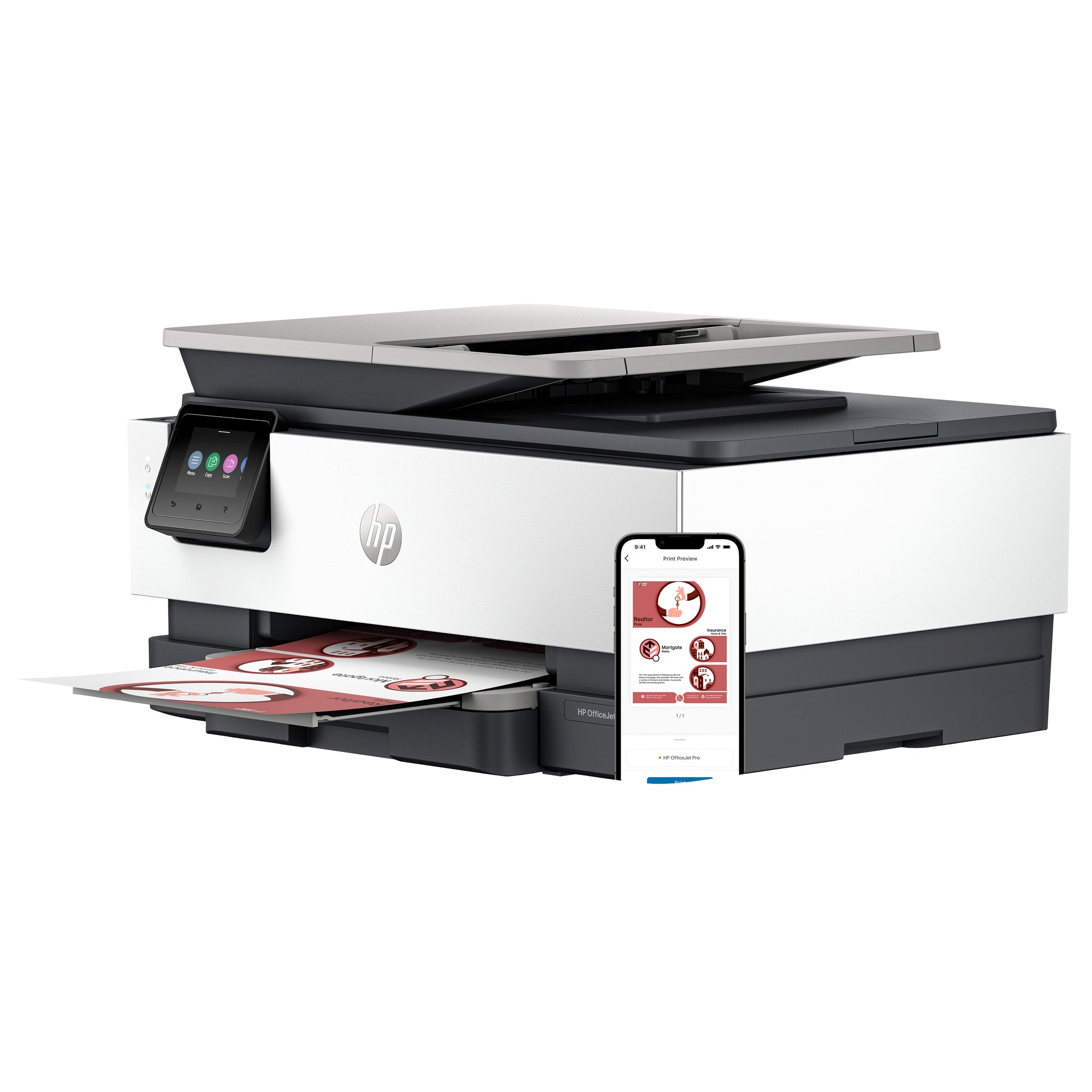 HP Officejet Pro HP 8132E – Farbtintenstrahl-Multifunktionsdrucker, A4, 4-in-1, Duplex, ADF, WLAN/LAN