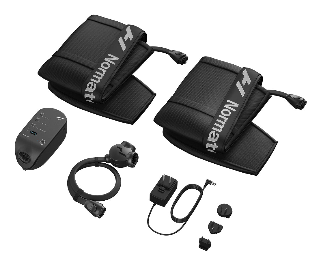 HyperIce Massagegerät Normatec 3.0 Leg – für Beine – Kompressionsmassage, Bluetooth – Schwarz