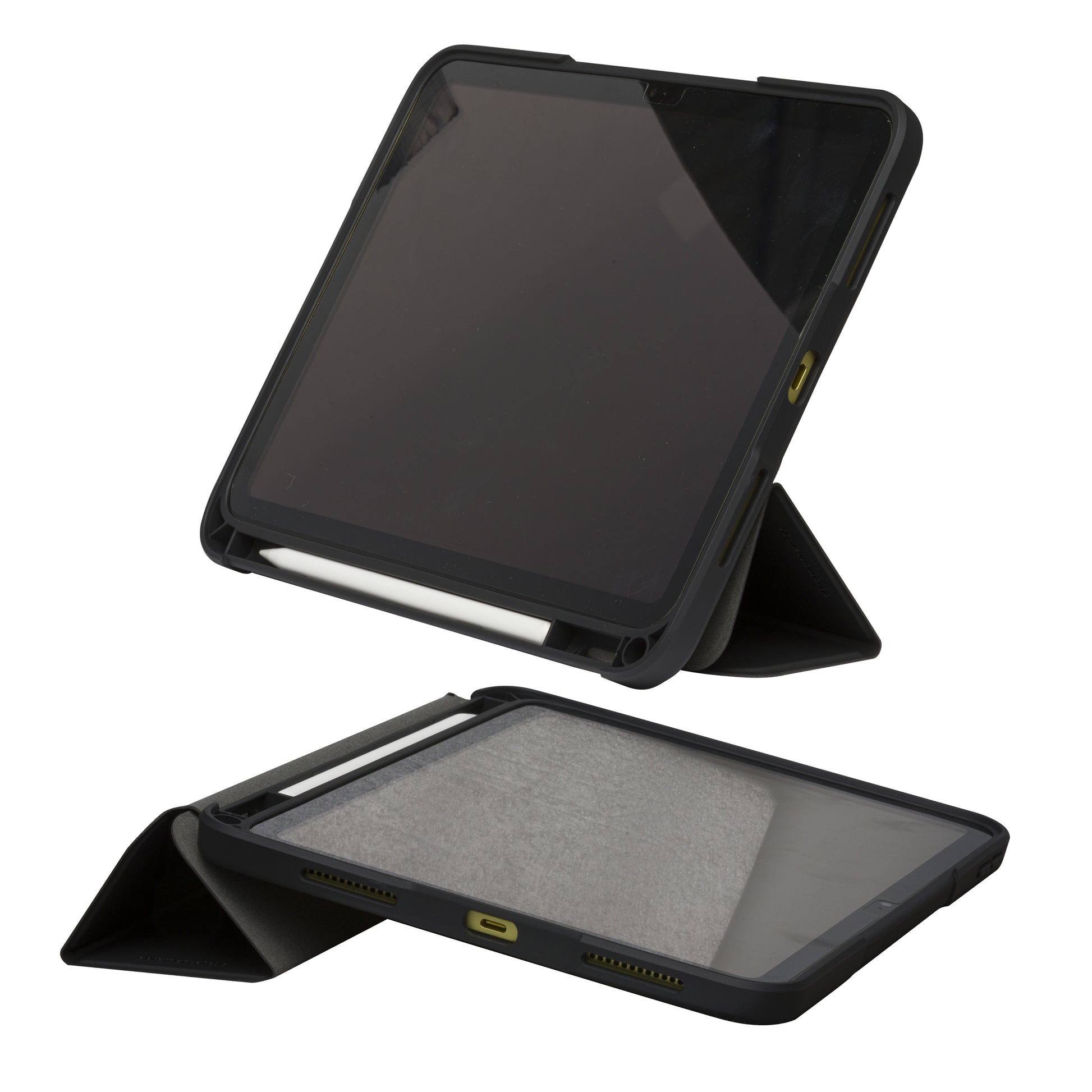 dbramante1928 London Pro Tablet-Hülle für iPad 10,9" (10. Gen.) – Schwarz
