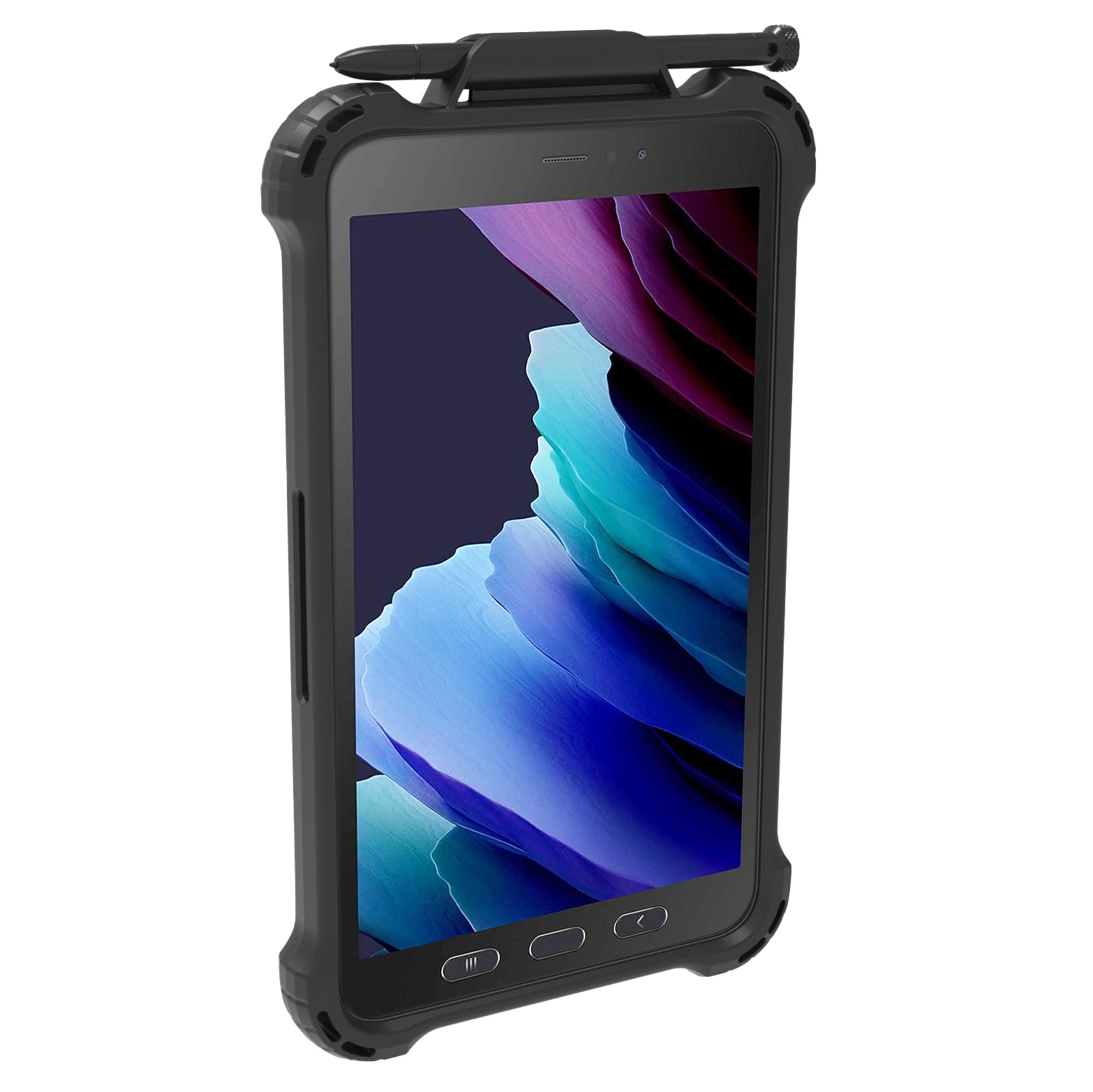 InfoCase Tablet-Hülle für Samsung Galaxy Tab Active5 8" – Schwarz/Grau