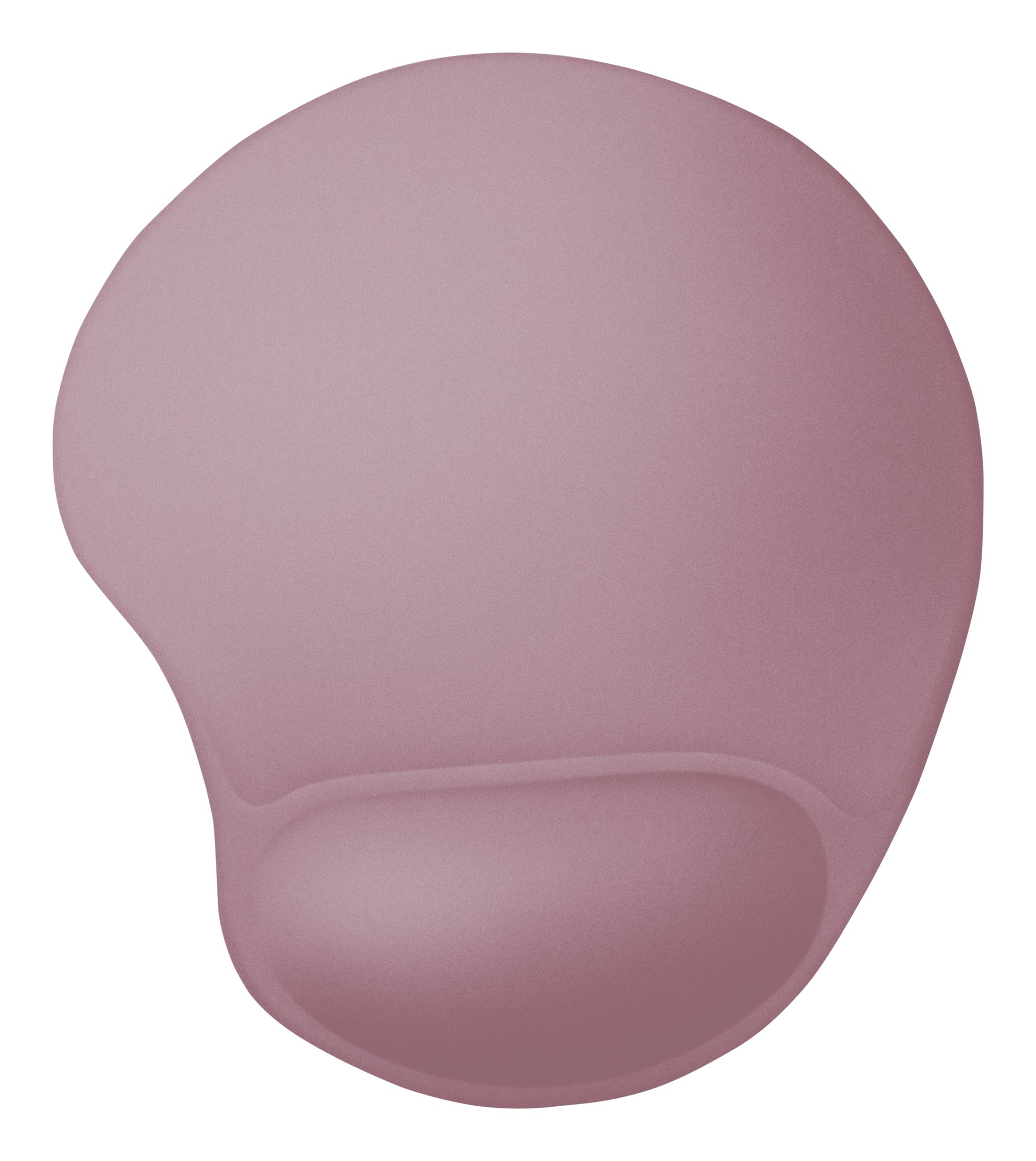Trust Bigfoot – Mauspad mit Handgelenkauflage – S – Gel – Pink – 230 × 236 mm