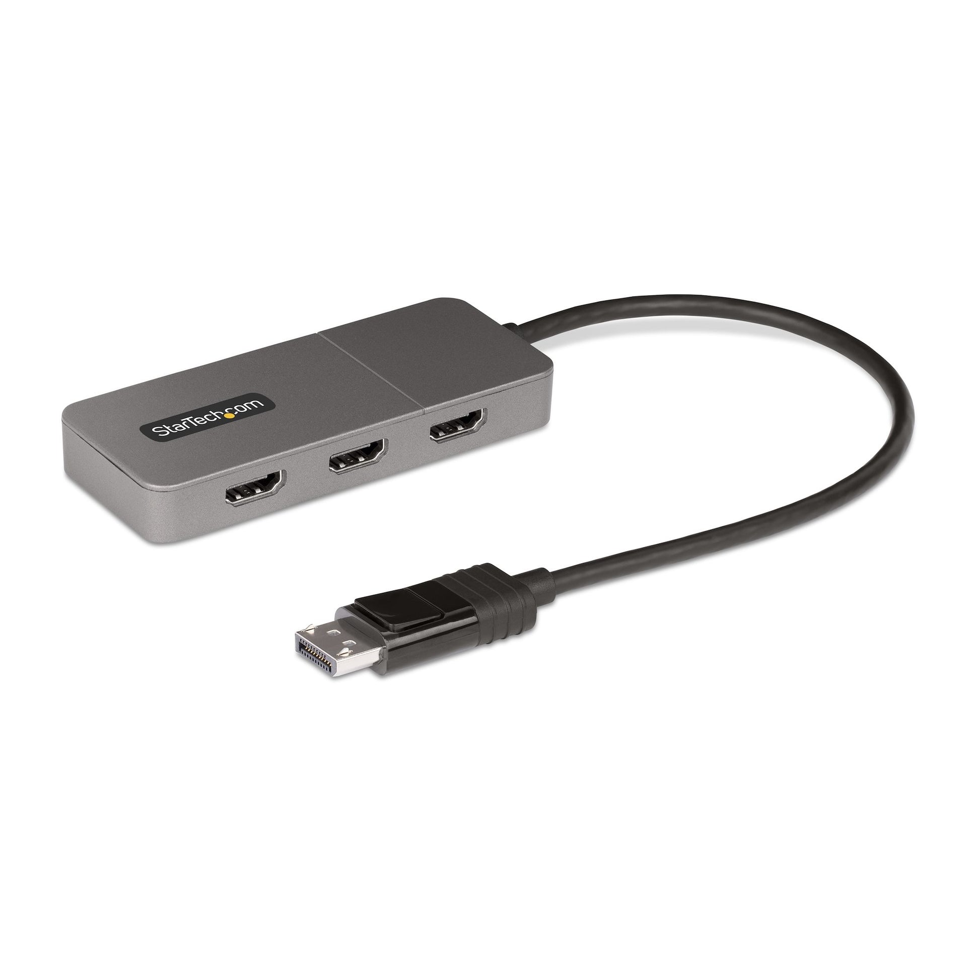 StarTech.com DisplayPort zu 3× HDMI MST-Hub – 4096 × 2160 @ 60 Hz, DP 1.4, 0,3 m, für Windows 10/11