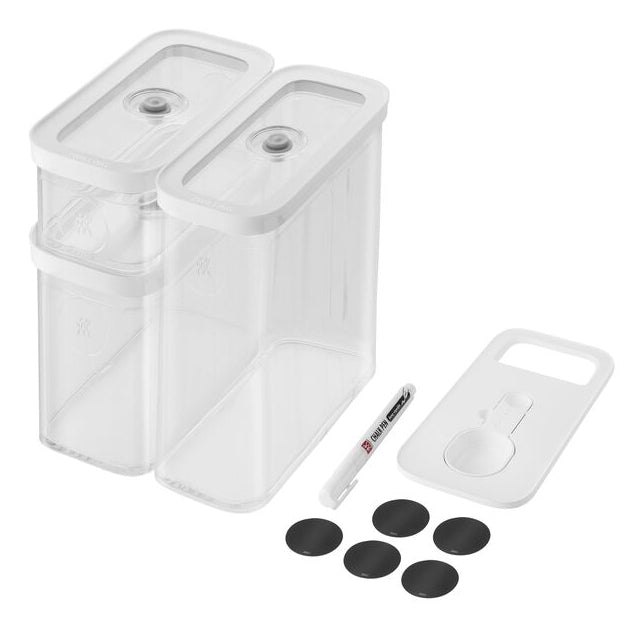 ZWILLING Behälter Fresh & Save CUBE Box Set M – 5,4 l – für Vakuumierer, 5 Stk.