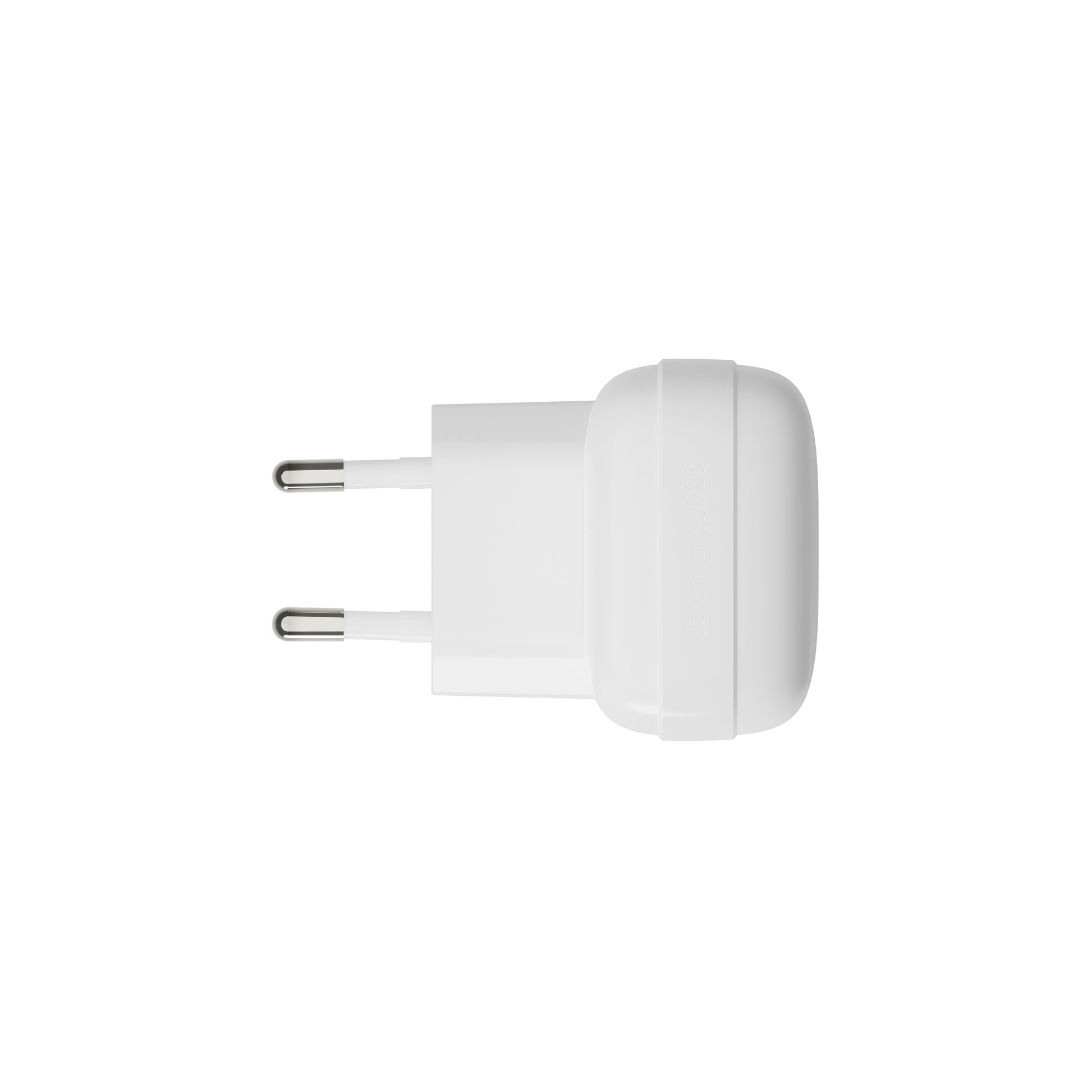 dbramante1928 CH20EUWH7126 USB-Ladegerät 20 W – USB-C×2 – PD 3.0, GaN, EU-Stecker (Typ C) – Weiss