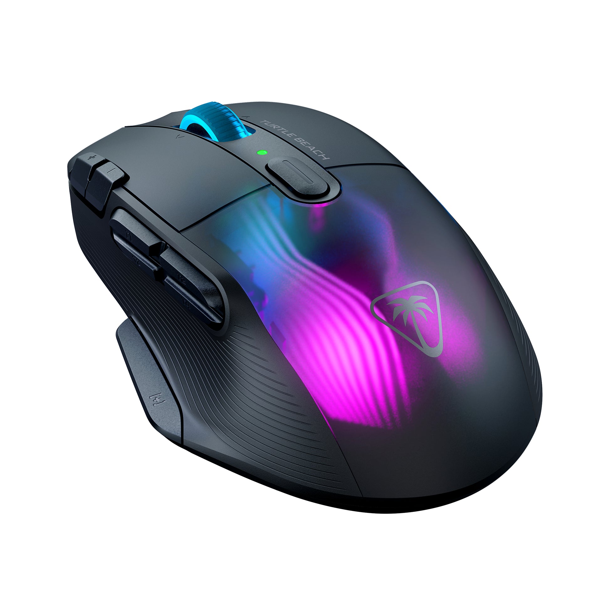 Turtle Beach Kone XP Air Gaming-Maus – kabellos, USB-C, 19'000 dpi, 10 Tasten, RGB, schwarz