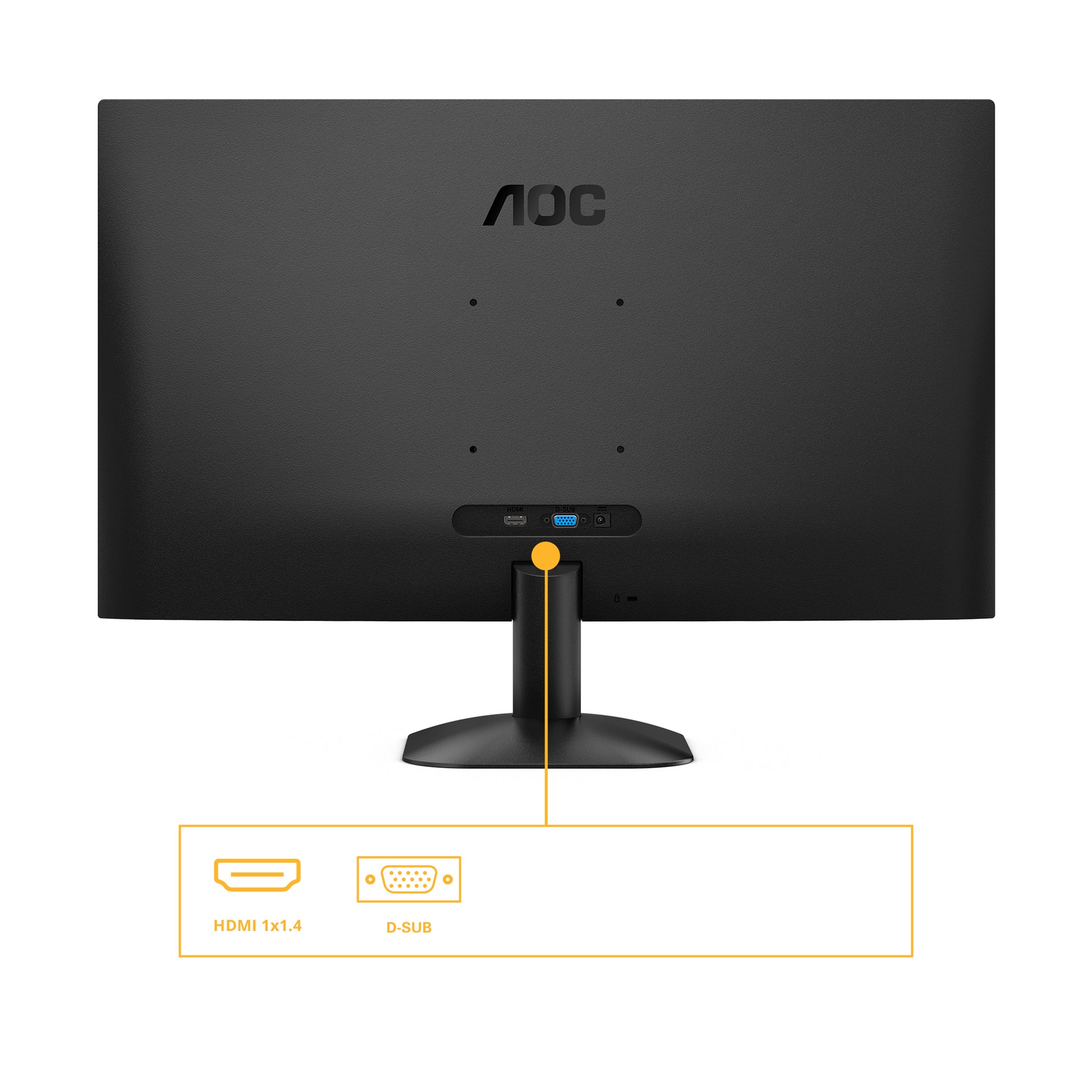 AOC 27B31H – Monitor, 27", 1920 × 1080 (Full HD), IPS, 120 Hz, Adaptive Sync, Grau
