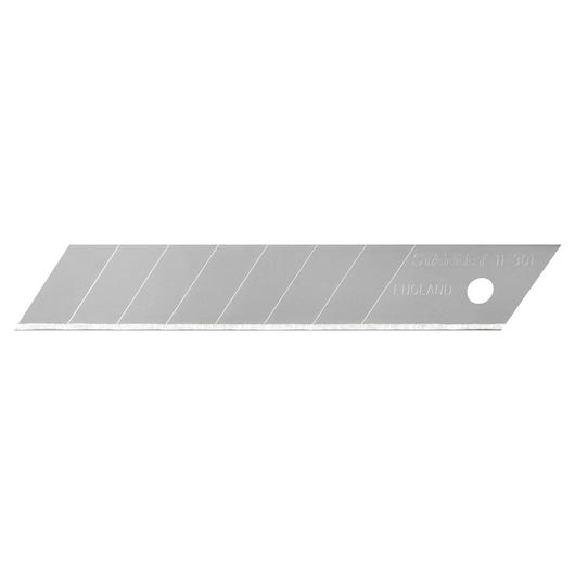 Stanley 18 mm Abbrechklingen – 5 Stk – mit Spender – für Cutter Interlock, Cutter 18 mm Autolock und andere