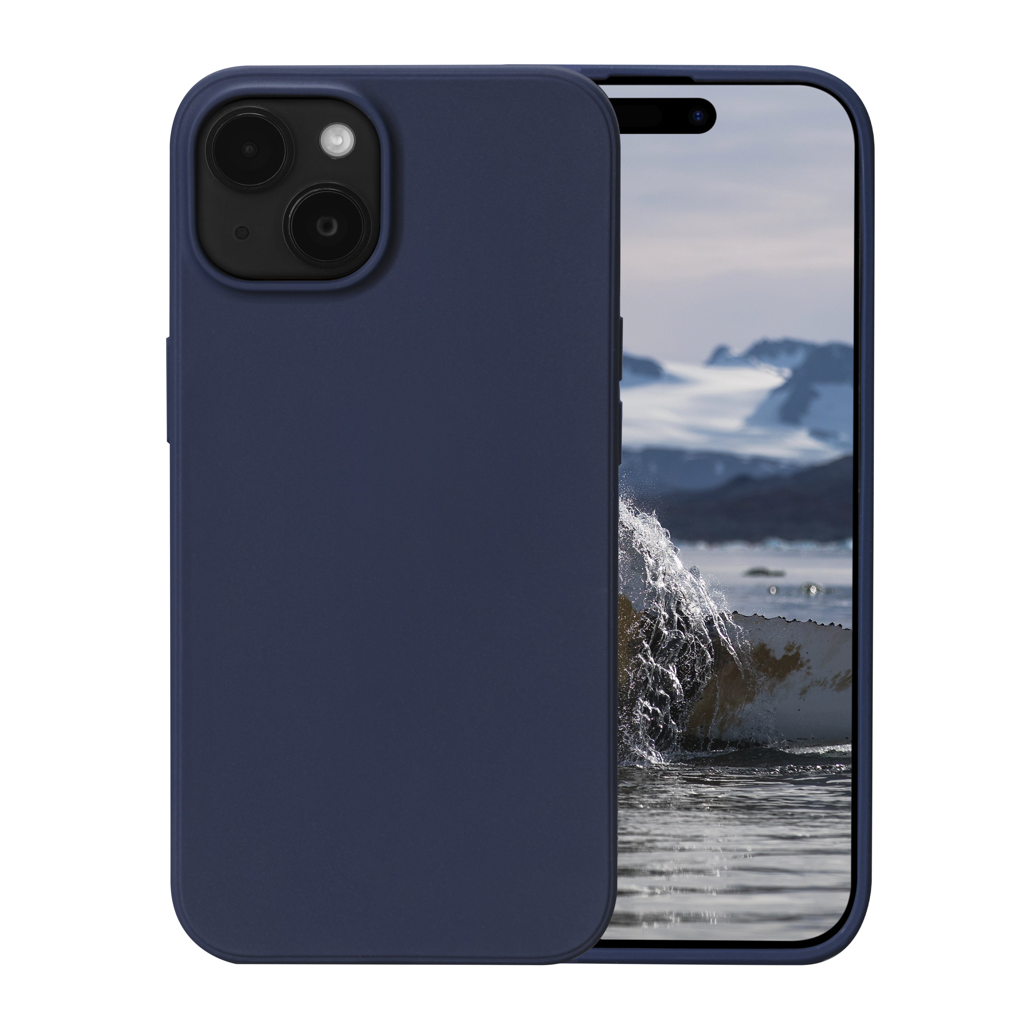 dbramante1928 Greenland – Backcover – für Apple iPhone 15, Recycling-Kunststoff, Pacific Blue