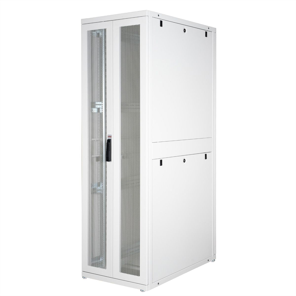 ROLINE Pro – 19" Netzwerkschrank 42U, IP20, abschliessbar, 600 × 1000 × 1970 mm, lichtgrau, Stahl