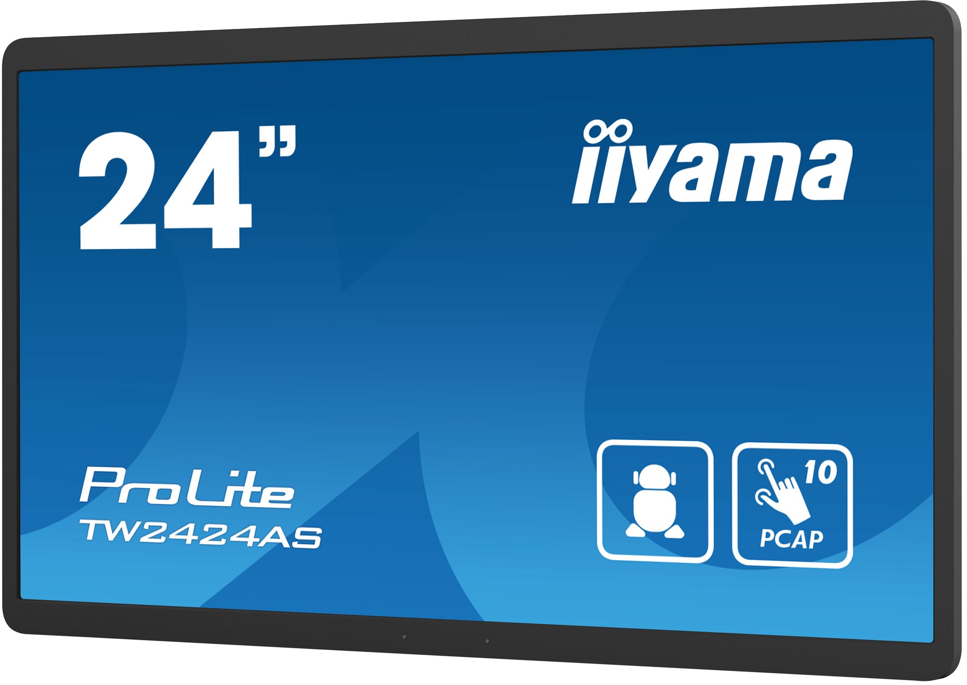 iiyama TW2424AS-B1 – Interaktives Touch-Display, 24", Full HD, 250 cd/m², Touch, Android