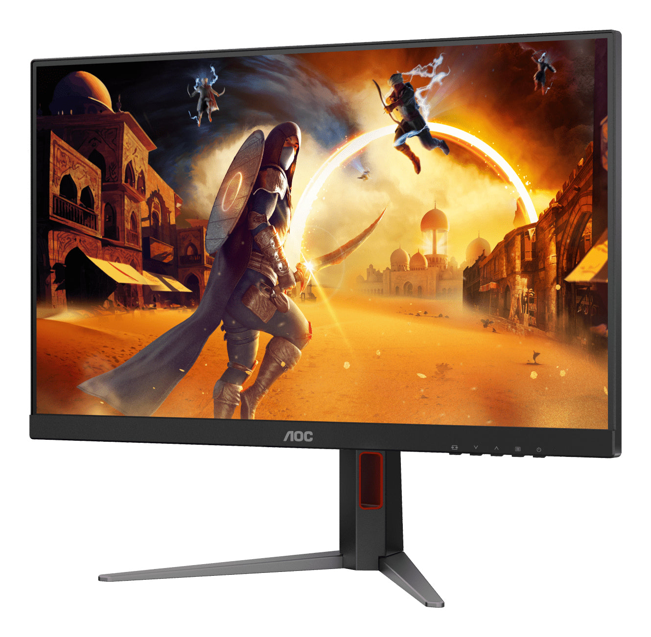 AOC Q27G4ZD – Monitor, 27" WQHD (2560 × 1440), QD-OLED, 240 Hz, VESA 100 × 100, Rot