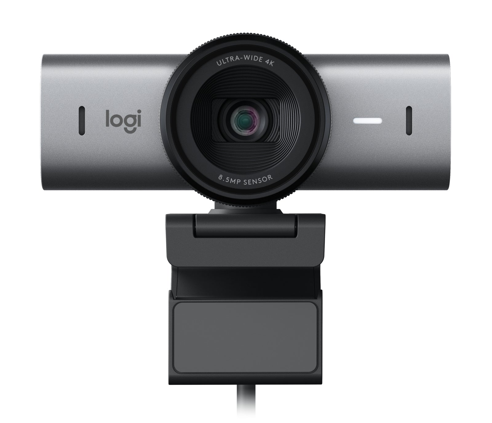 Logitech MX BRIO 705 – Webcam – 4K, Auto-Framing, Silber/Schwarz