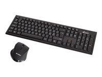Sandberg Wireless Office Desktop Set – Tastatur, kabellos, Schwarz