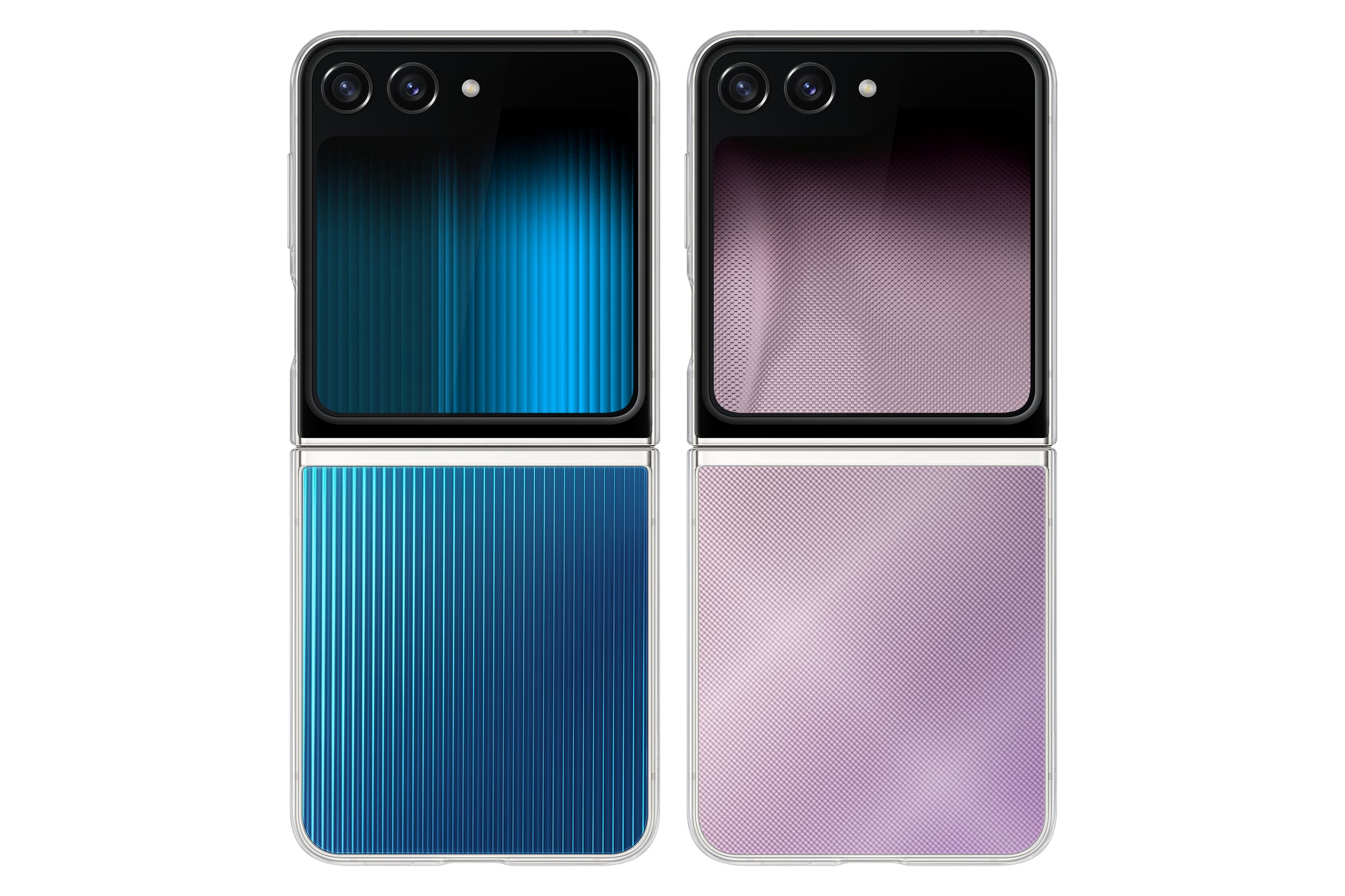 Samsung Folio – für Samsung Galaxy Z Flip5, Kunststoff, Transparent