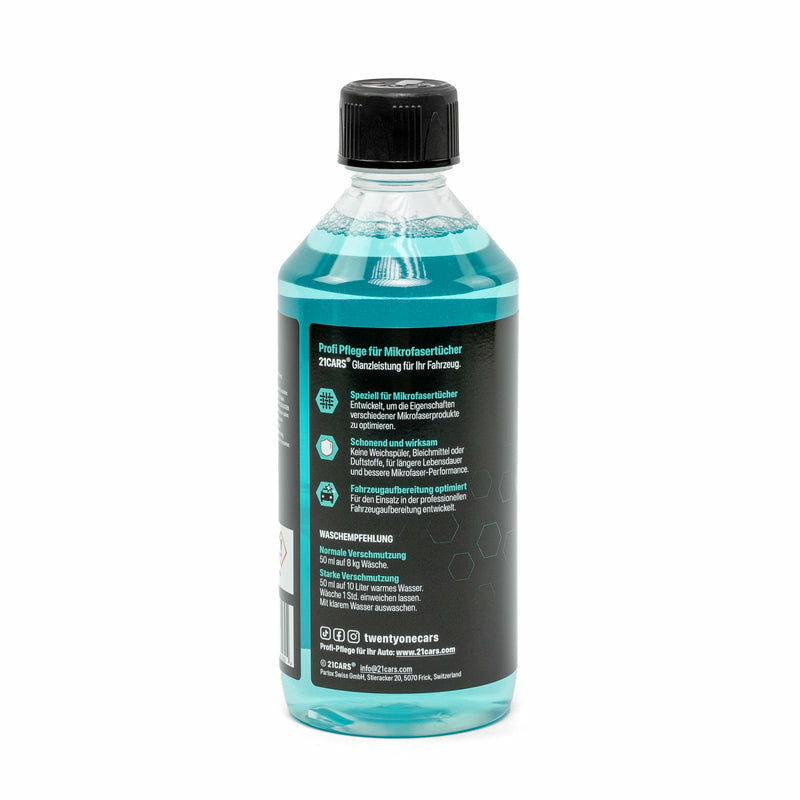 21CARS Spezialwaschmittel für Mikrofaser MICRO FRESH – 500 ml