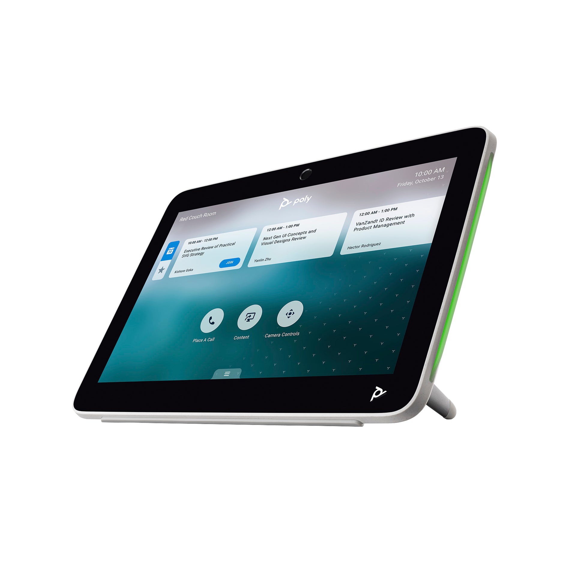 HP Poly TC10 – Touchpanel – 10,1", Ethernet/LAN/PoE, Weiss