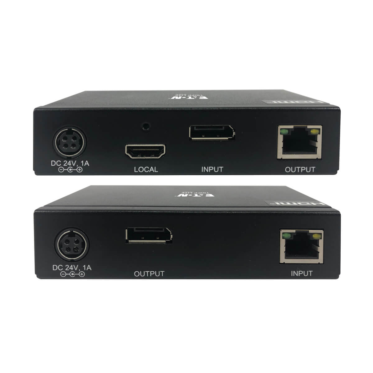 Tripp Lite B127A-1A1-BDBD – KVM-Extender-Set DisplayPort – 4K/60 Hz, USB 1.1, Audio 7.1, bis 70 m über Cat 6