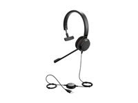 Jabra Evolve 30 II UC – Mono Headset – USB‑A, Noise-cancelling Mikrofon – für Softphone